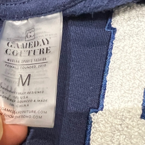 Penn State Nittany Lions Womens Pullover Blue PSU Football Sweatshirt - Picture 6 of 6